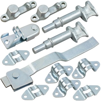 Door Lock Kit. Suit 22mm Pipe - Zinc Plated